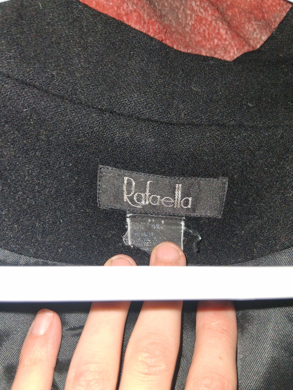 Rafaella Womens Black Jacket